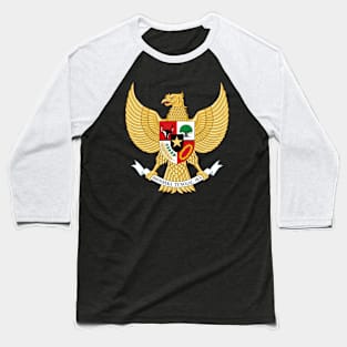 National emblem of Indonesia Garuda Pancasila Baseball T-Shirt